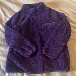 Purple high Pile Fleece